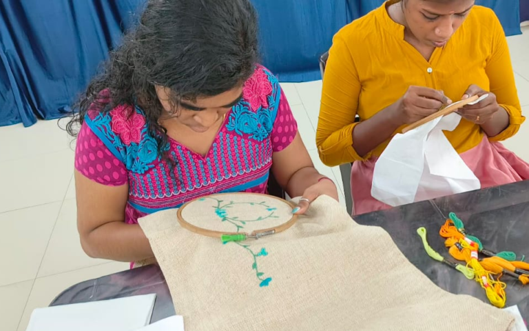 Stitching Hope: Handcrafted Creations by Shanthi Bhavan Inmates